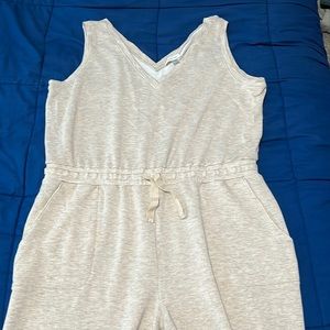 Calvin Klein Drawstring Waist Jumpsuit